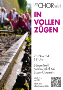 Plakat zum Konzert 